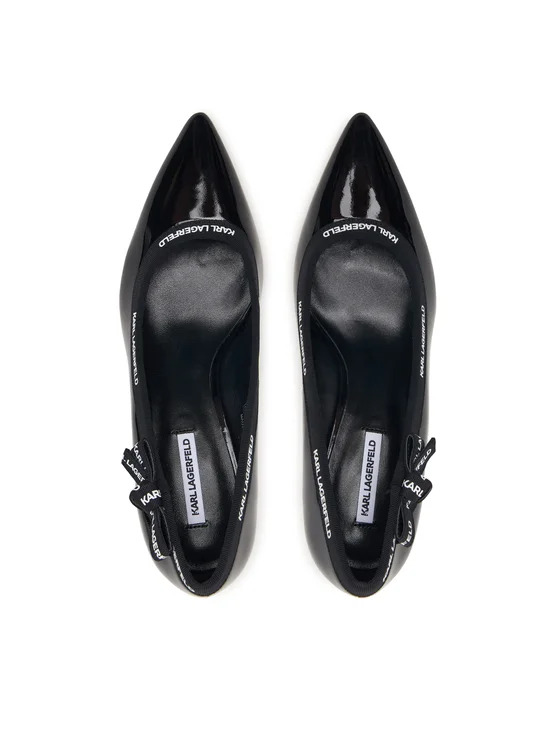 Γυναικείες Δερμάτινες Sienna Γόβες Μπορντό Karl Lagerfeld KL32708R-1NN Wine