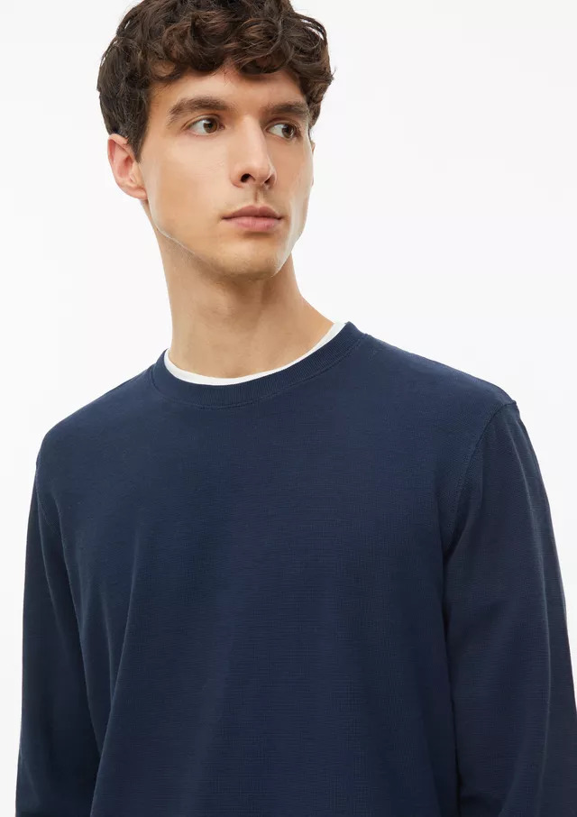Ανδρικό Μακρυμάνικο T-shirt Navy Μπλε S.Oliver 2180195-5978