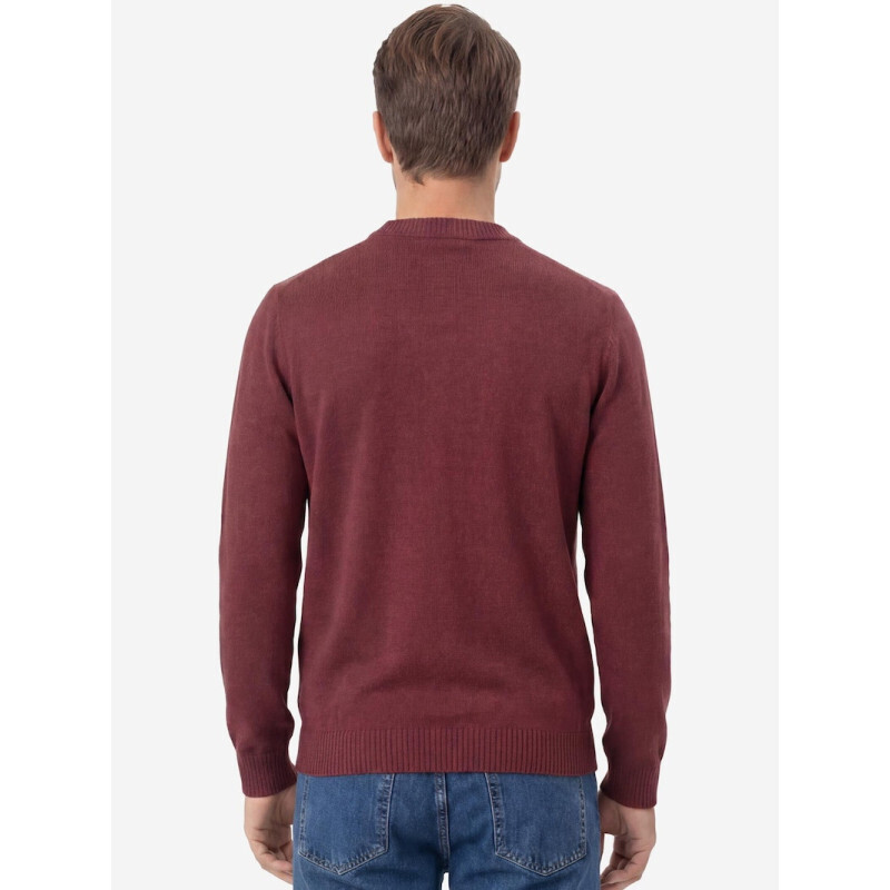 Men's Burgundy Knitted Sweater S.Oliver 2143173-39W0