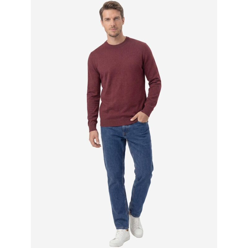 Men's Burgundy Knitted Sweater S.Oliver 2143173-39W0