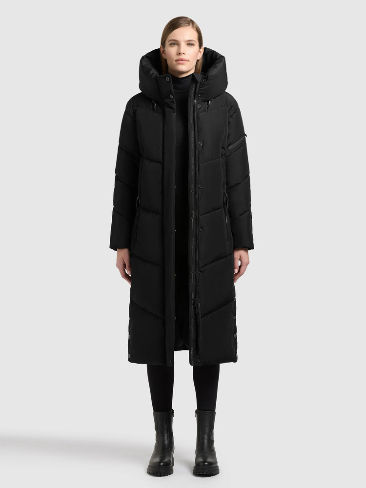 Γυναικείο Pulset2 Μπουφάν Μαύρο Khujo KJ1208CO263-BLACK