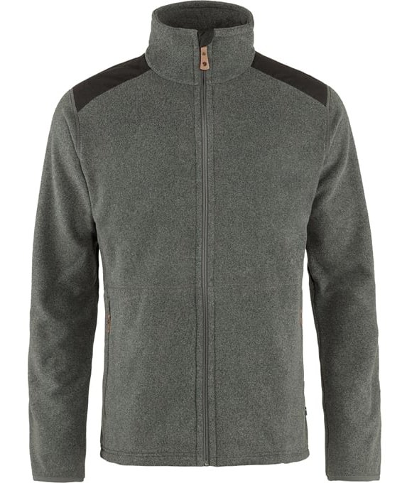 Ανδρική Sten Fleece Ζακέτα Γκρι Fjallraven 81765-030 Dark Grey
