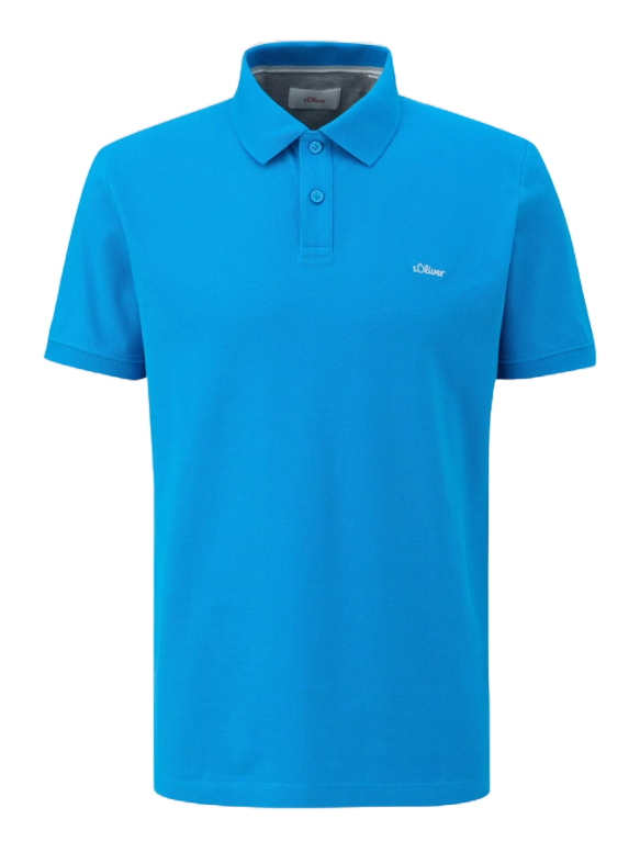 Ανδρικό Polo Τυρκουάζ S.Oliver 2143941-6290