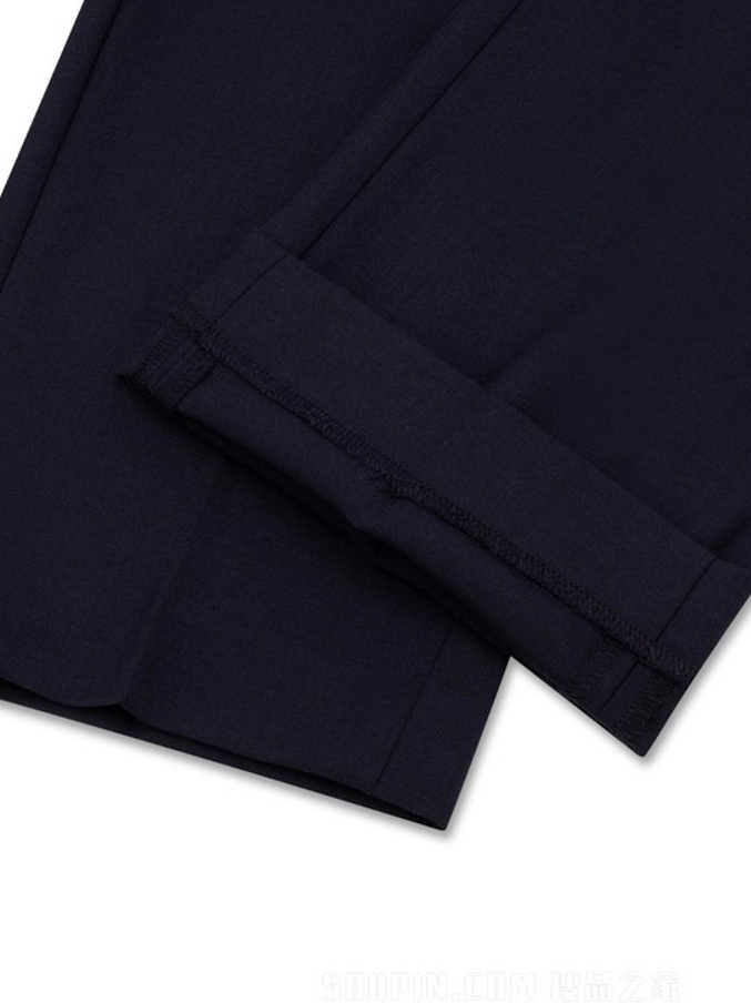 Men's Navy Blue Dc Harlm Po Trvl Trop Wl Chambre Pants Tommy Hilfiger MW0MW34888-DW5
