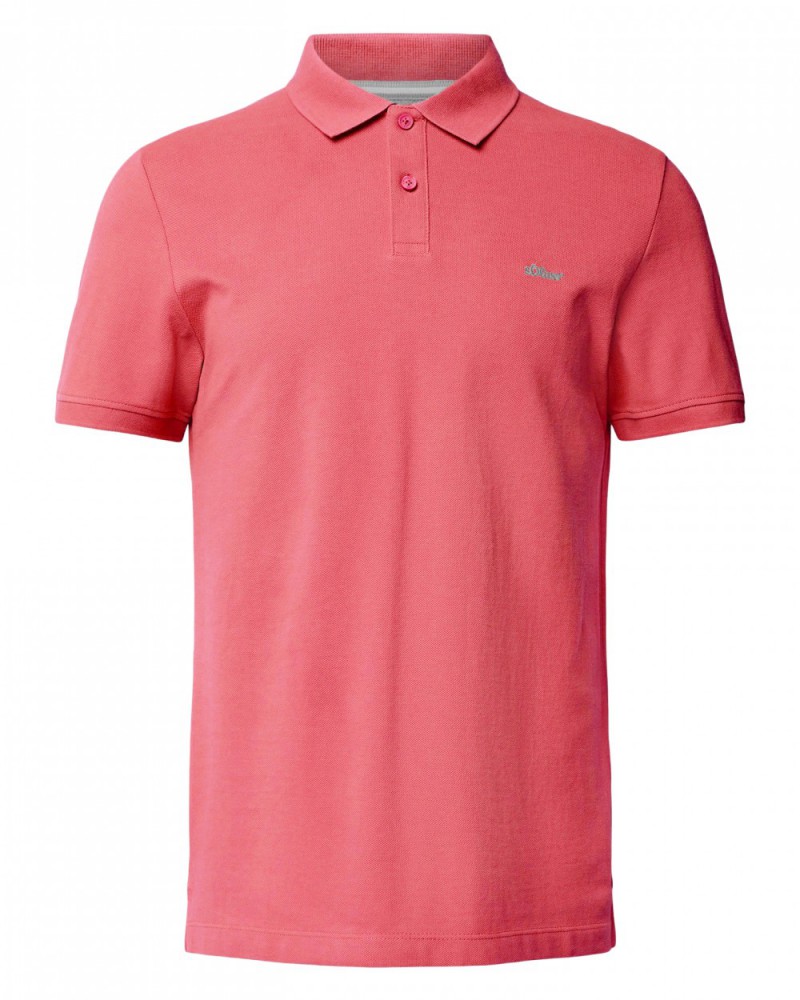 Ανδρικό Polo Κοραλί S.Oliver 2141481-2507