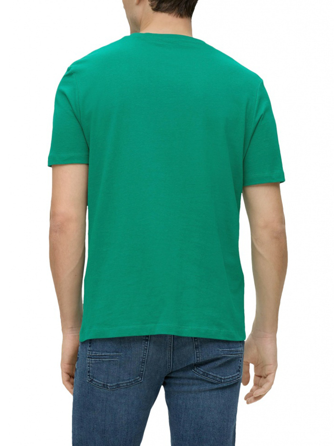 Ανδρικό T-Shirt Πράσινο S.Oliver 2139909-76D1
