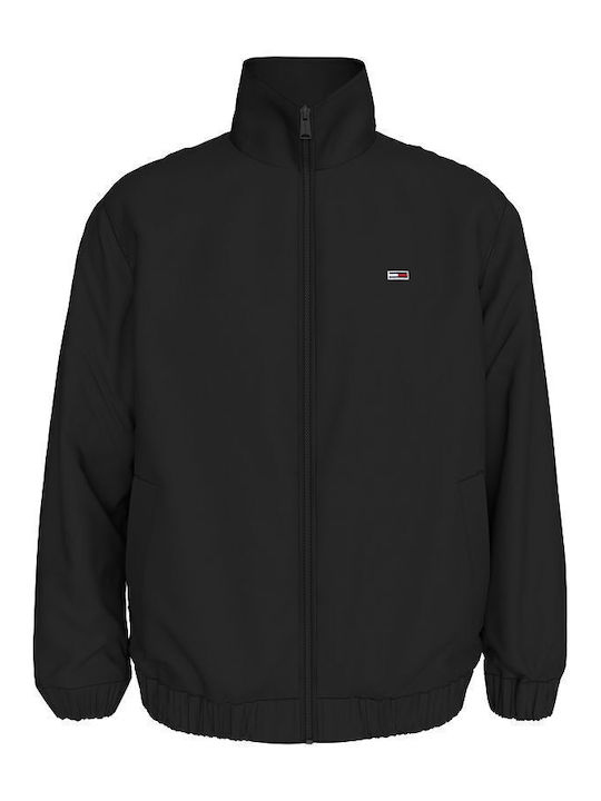 Ανδρικό Essential Μπουφάν Μαύρο Tommy Jeans DM0DM17982-BDS