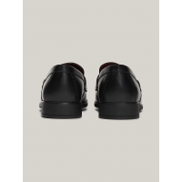 Women's Black TH Leather Classic Loafer Tommy Hilfiger FW0FW07961-BDS