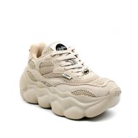 Women's Beige Komodo Sneakers Buffalo BUF1636223-CREAM