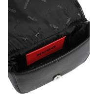 Women's Black Bel Crossbody Flap Bag Hugo 50541869-001