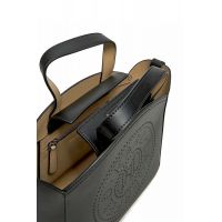 Women's Black K/CIRCLE SM TOTE PERFORATED Bag Karl Lagerfeld A1W30058-999 Black