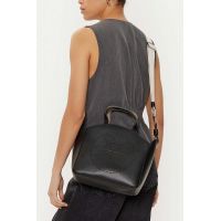 Women's Black K/CIRCLE SM TOTE PERFORATED Bag Karl Lagerfeld A1W30058-999 Black