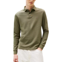 Men's Olive Green 1985 Regular Ls Polo Tommy Hilfiger MW0MW20183-PLI