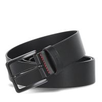 Men's Black Leather Gionio Sz40 Belt Hugo 50385358-001