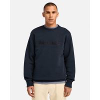 Men's Navy Blue Hamp Crew Neck Sweatshirt Timberland TB0A6VG6-433