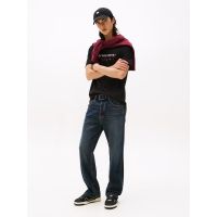 Ανδρικό T-shirt Μαύρο Tommy Jeans DM0DM21978-BDS