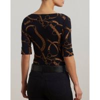 Γυναικείο Judy T-shirt Μαύρο Ralph Lauren 200971107001-001