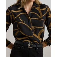 Γυναικείο Kristy Πουκάμισο Μαύρο Ralph Lauren 200970823001-001