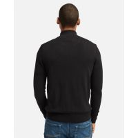 Men's Black LS Williams River Cotton YD Full-Zip Sweater Timberland TB0A2BMZ-X65