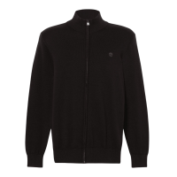 Men's Black LS Williams River Cotton YD Full-Zip Sweater Timberland TB0A2BMZ-X65