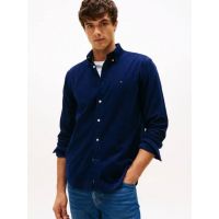 Ανδρικό Κοτλέ Πουκάμισο Navy Μπλε Tommy Hilfiger MW0MW40486-BCL