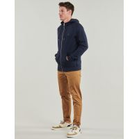 Men's Navy Blue Exeter River Brushback Full-Zip Hoodie Timberland TB0A2BNB-Z02