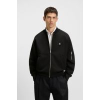 Men's Black Dargenzip Bomber Jacket Hugo 50542590-001