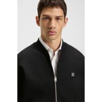 Men's Black Dargenzip Bomber Jacket Hugo 50542590-001
