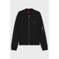 Men's Black Dargenzip Bomber Jacket Hugo 50542590-001