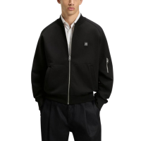 Men's Black Dargenzip Bomber Jacket Hugo 50542590-001