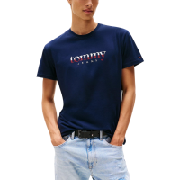 Ανδρικό T-shirt Navy Μπλε Tommy Jeans DM0DM21978-C1G