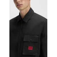 Ανδρικό Emmond Overshirt Μαύρο Hugo 50482701-001