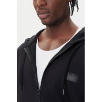 Men's Black Delastomer Sweatshirt Hugo 50546874-001
