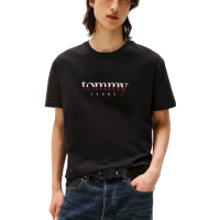 Ανδρικό T-shirt Μαύρο Tommy Jeans DM0DM21978-BDS