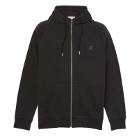 Men's Black Exeter River Brushback Full-Zip Hoodie Timberland TB0A2BNB-X65
