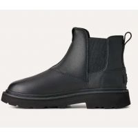 Ανδρικά Δερμάτινα Chelsea Lug Μποτάκια Μαύρα UGG 1172990-BLK