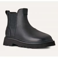 Ανδρικά Δερμάτινα Chelsea Lug Μποτάκια Μαύρα UGG 1172990-BLK