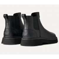 Ανδρικά Δερμάτινα Chelsea Lug Μποτάκια Μαύρα UGG 1172990-BLK