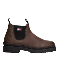 Men's Brown Chelsea Leather Boot Tommy Jeans EM0EM01670-GV0
