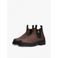 Men's Brown Chelsea Leather Boot Tommy Jeans EM0EM01670-GV0