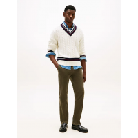 Men's Battle Green Denton Pd Corduroy Pants Tommy Hilfiger MW0MW40267-PLI