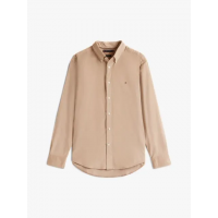 Men's Coastal Taupe Solid Corduroy Rf Shirt Tommy Hilfiger MW0MW40486-AFE