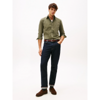 Men's Battle Green Solid Corduroy Rf Shirt Tommy Hilfiger MW0MW40486-PLI