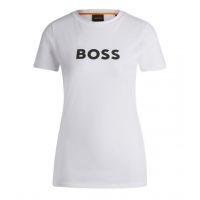 Γυναικείο C_Elogo 5 T-Shirt Λευκό BOSS 50501139-100