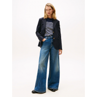 Women's Navy Blue Timeless Wool Reg Strt Sb Blazer Tommy Hilfiger WW0WW46662-C1G