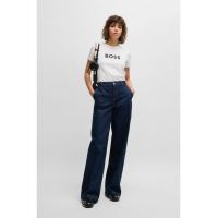 Γυναικείο C_Elogo 5 T-Shirt Λευκό BOSS 50501139-100