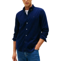Ανδρικό Κοτλέ Πουκάμισο Navy Μπλε Tommy Hilfiger MW0MW40486-BCL