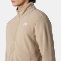 Men's Mushroom Grey M Glacier Fleece Jacket The North Face NF0A8D0R-BOX1