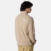 Men's Mushroom Grey M Glacier Fleece Jacket The North Face NF0A8D0R-BOX1