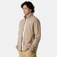 Men's Mushroom Grey M Glacier Fleece Jacket The North Face NF0A8D0R-BOX1